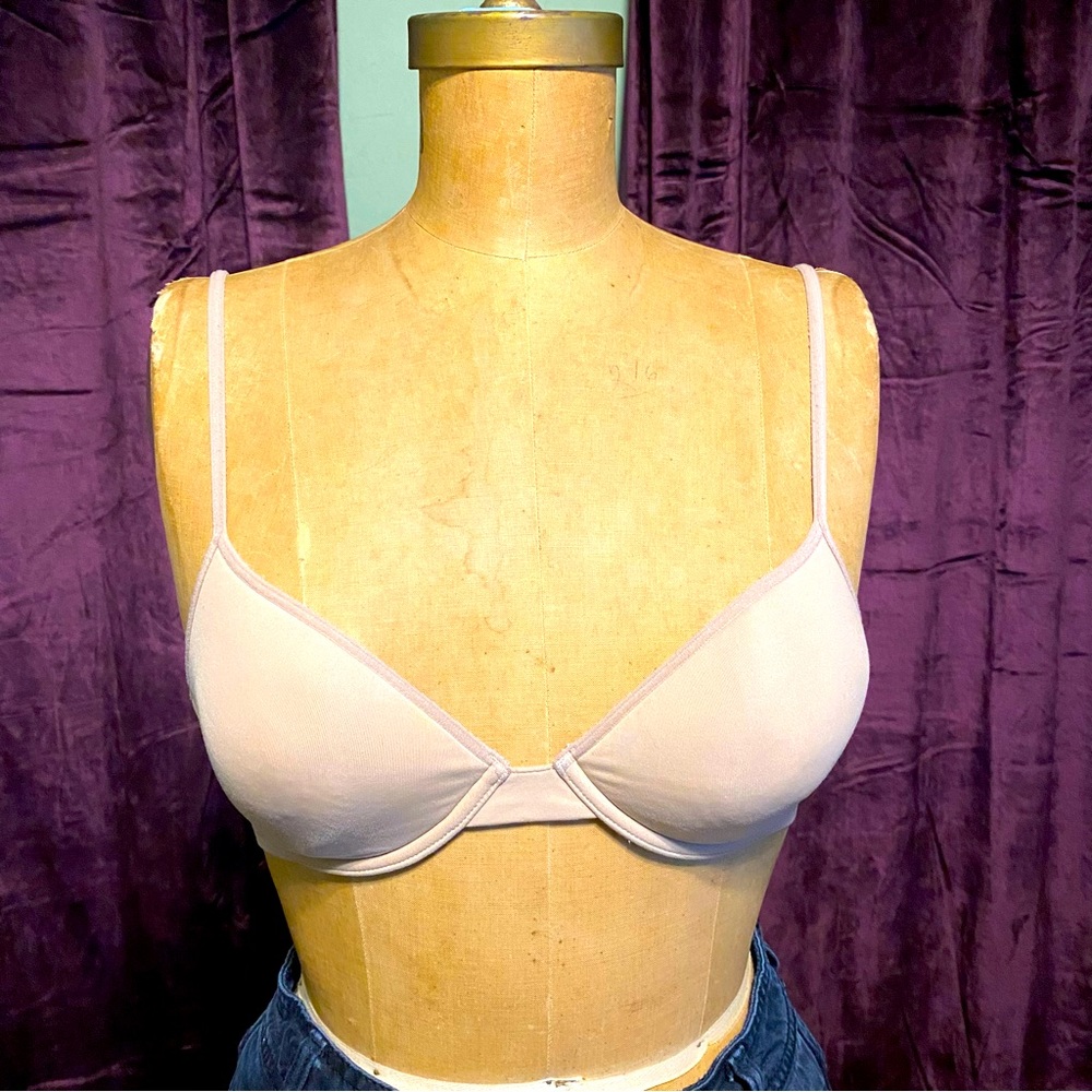 PINK beige bra